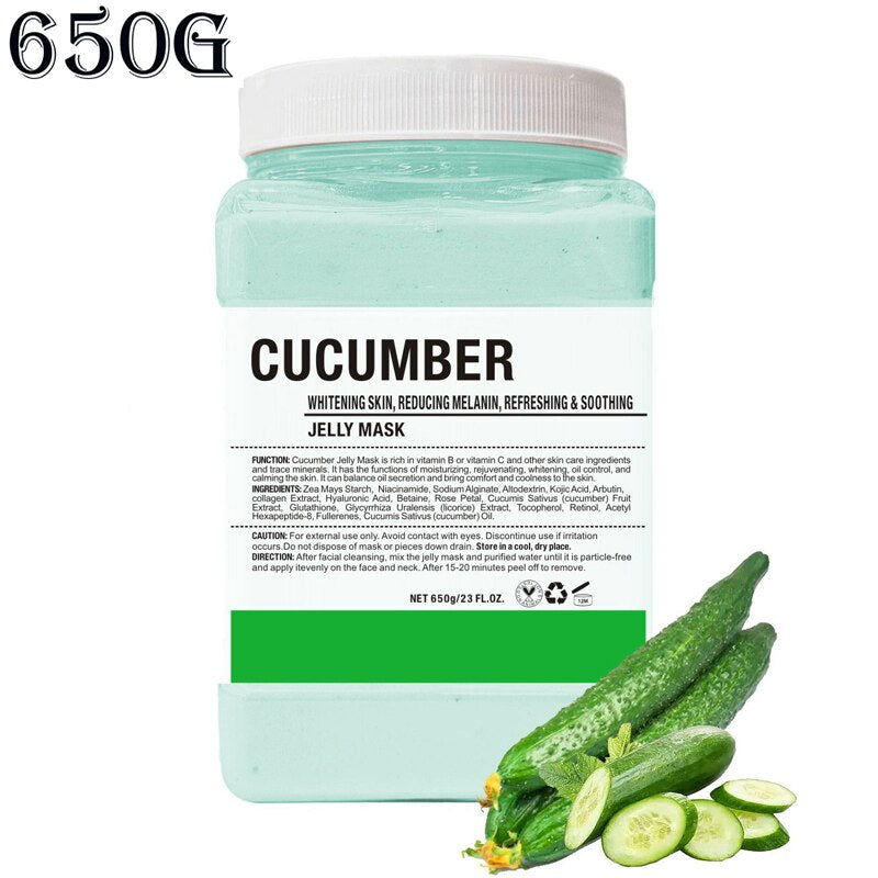 SPA Hydro Jelly Mask Powder Hyaluronic Acid Rubber Petal Rose Peel Off Modeling Moisturizing Facial Mask for Dry Skin Care 650G