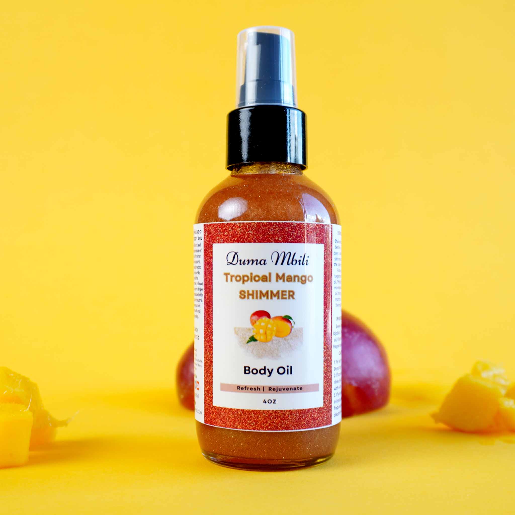 Tropical Mango Shimmer Body Oil