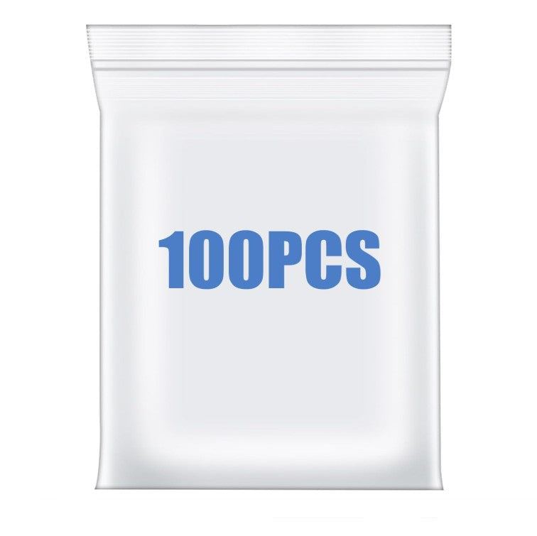 Clear Zip Top Seal Lock Bags Packaging Supplies 100 Pack - 10x13, 9x12, 8x10, 6x10