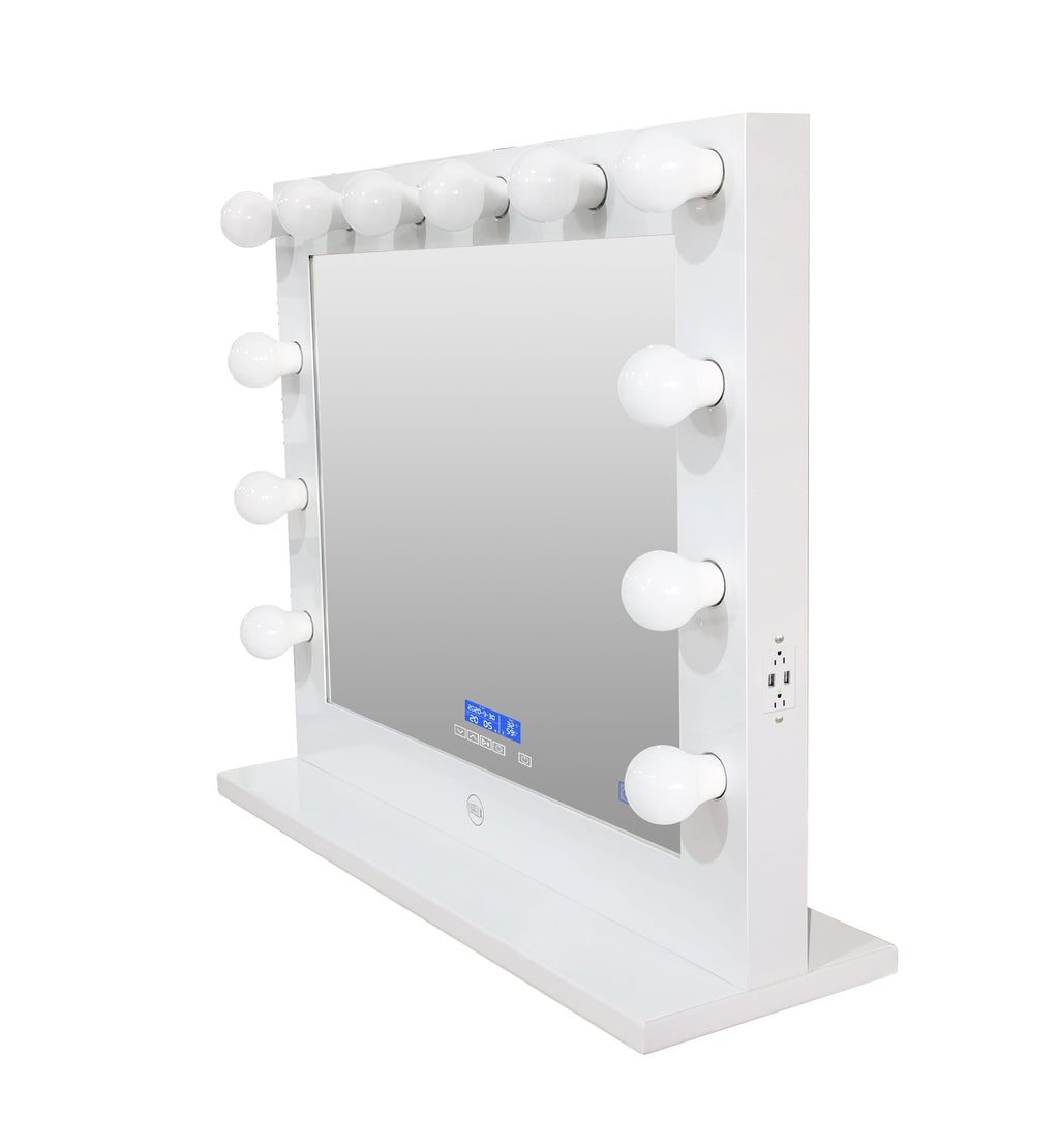 12 Bulb Glam Bluetooth Vanity Mirror
