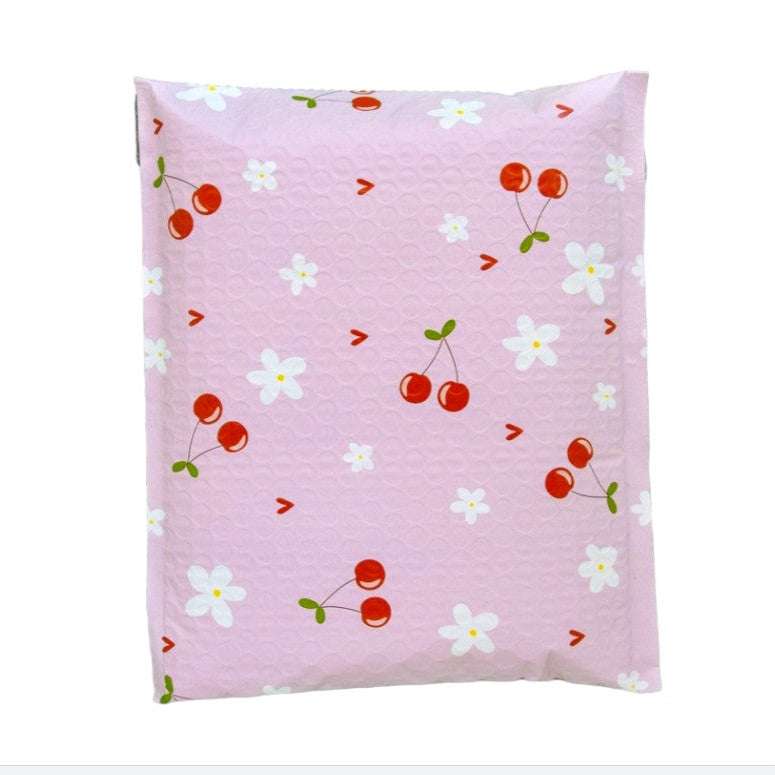 Cherry Pink Bubble Mailers Size 8.5x12 Padded Shipping Bags