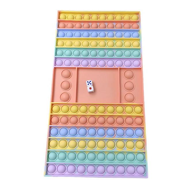 Fidget Game Pop Board Game Jumbo Bubble Toy