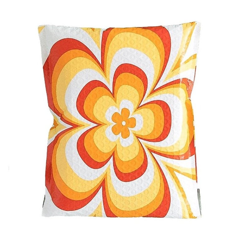 Flower Power Bubble Mailers Size 8.5x12 Padded Shipping Bags