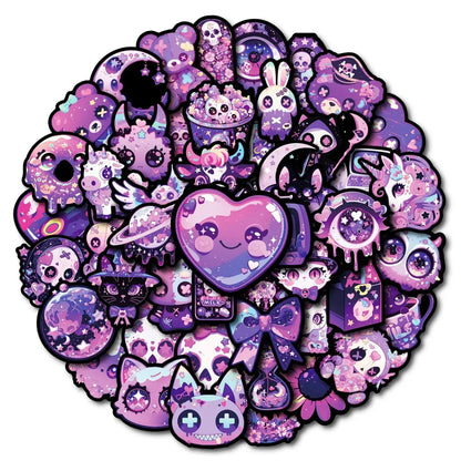 Gothic Horror Stickers Set