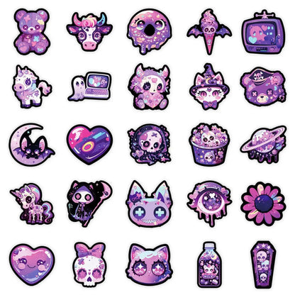 Gothic Horror Stickers Set