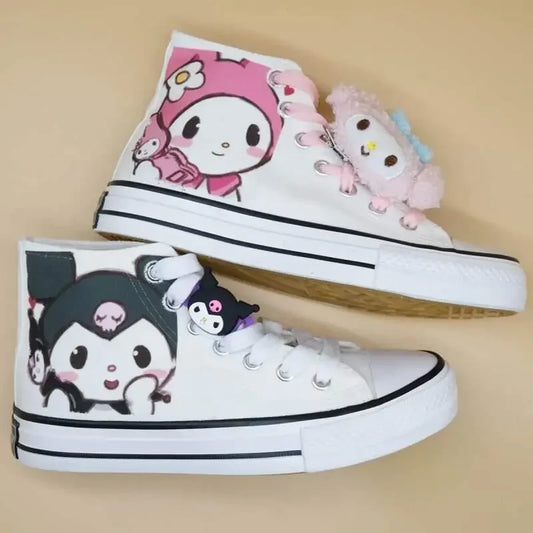 Kawaii My Melody Kuromi High Tops