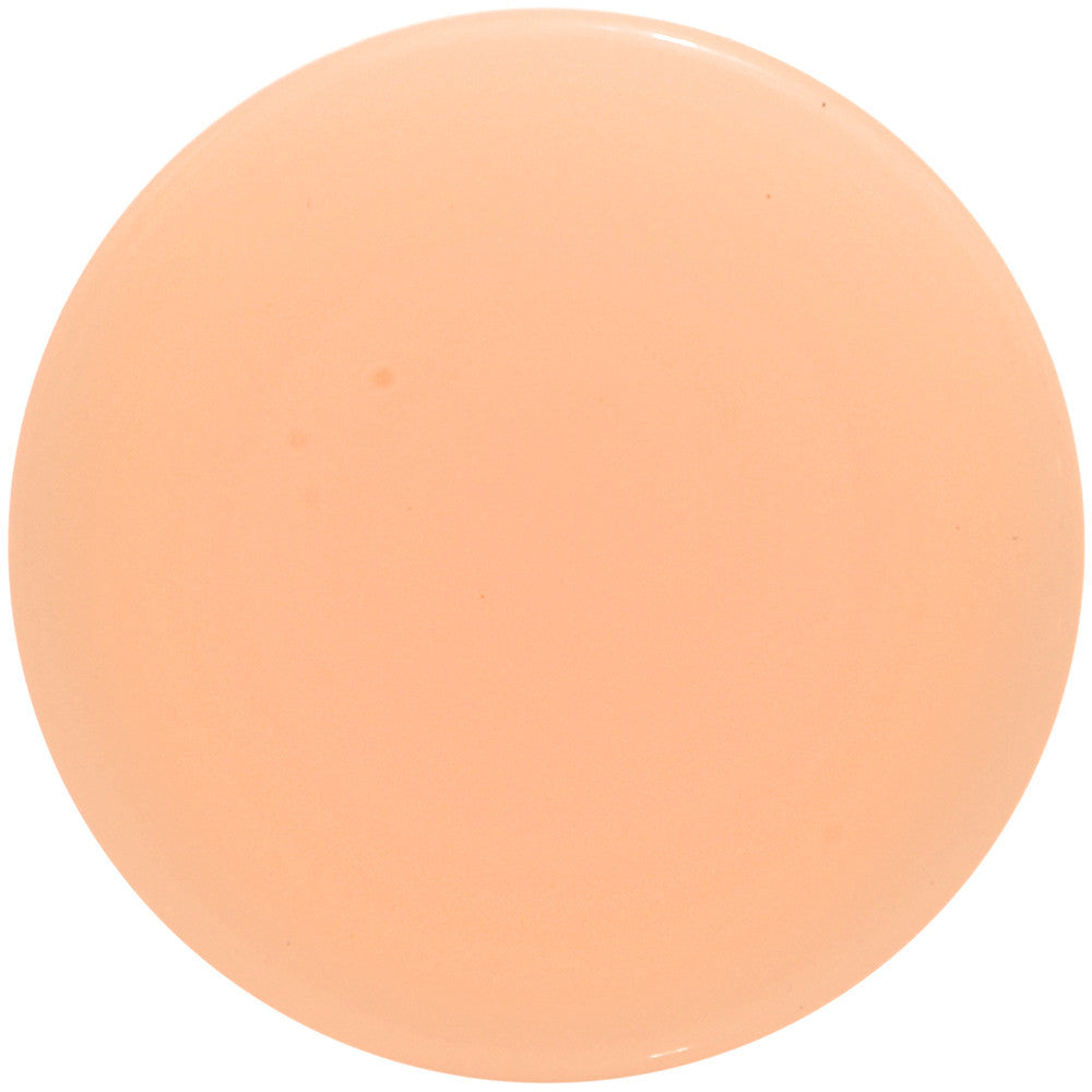 00G  Light Peach Solid UV Acrylic Flesh Tone Saddle Plug Set
