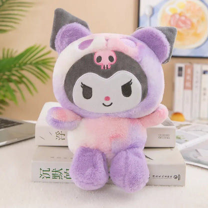 Kawaii Sanrio Plushies: Kuromi & Cinnamoroll Soft Toys