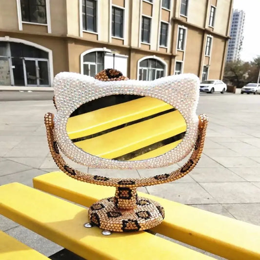 Hello Kitty Rhinestone Vanity Mirror