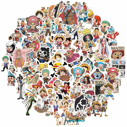 Anime Luffy One Piece Stickers