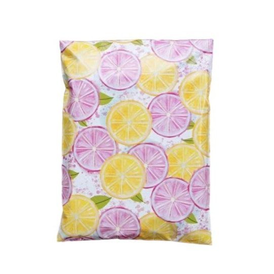Pink Lemonade Poly Mailers Size 14.5x19 Shipping Bags