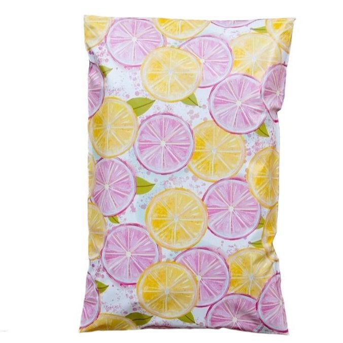Pink Lemonade Poly Mailers Size 14.5x19 Shipping Bags