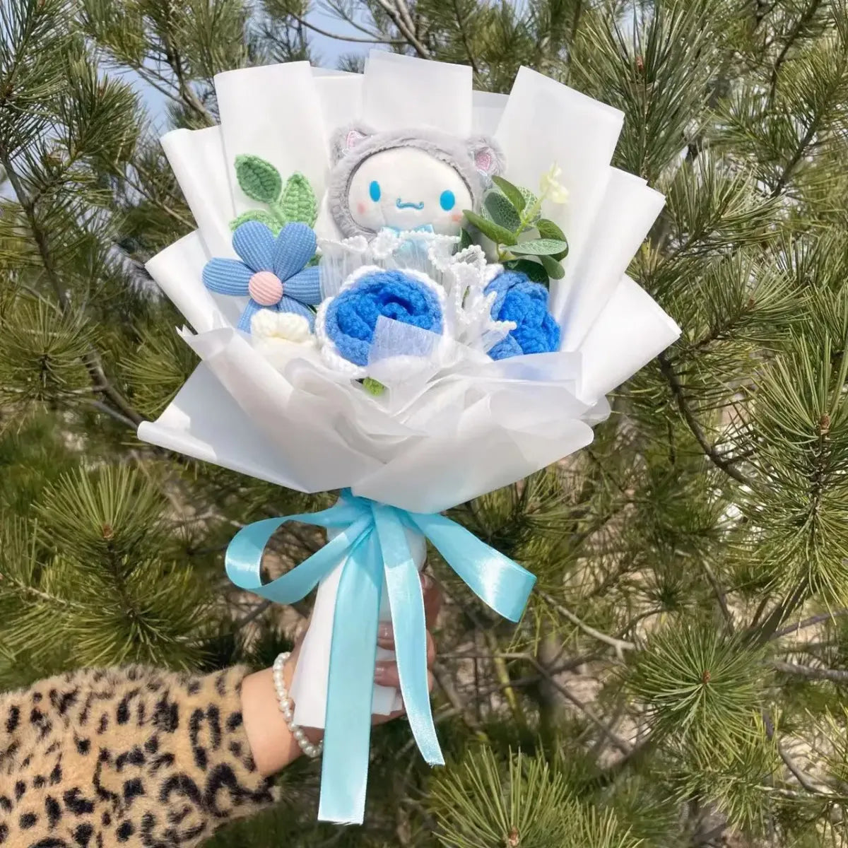 Kawaii Hello Kitty Plush Bouquet – Sanrio Flower Gift for Birthdays