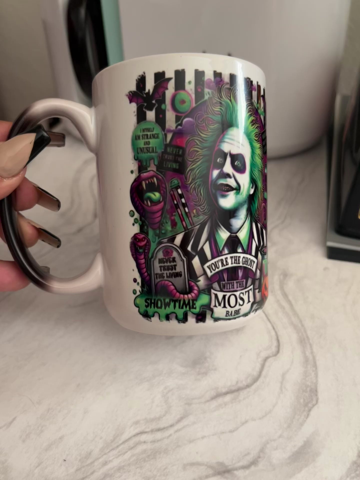 Ghost with the Most Mug 15oz (color changing)