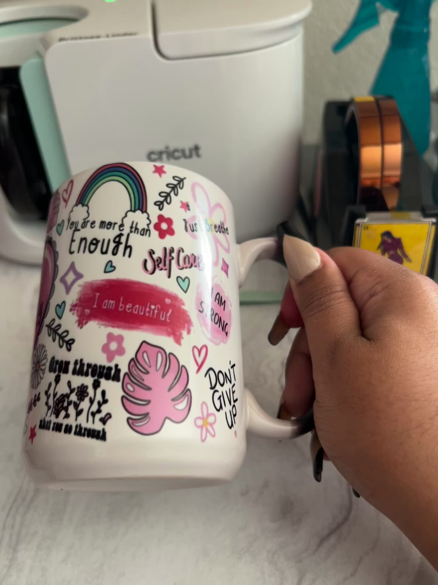 Positivity Mug 15oz (color changing)