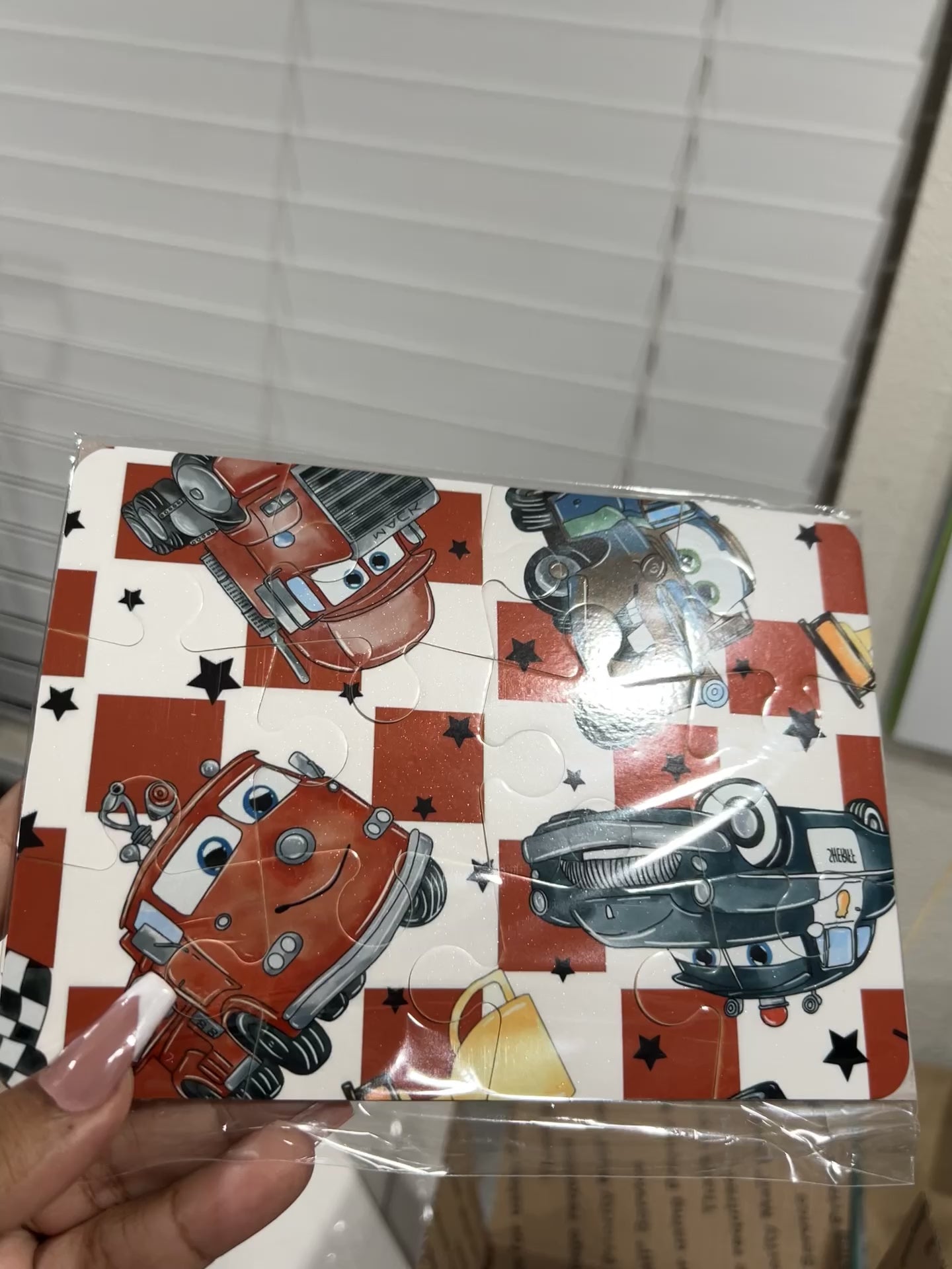 Racecar and Friends Puzzle