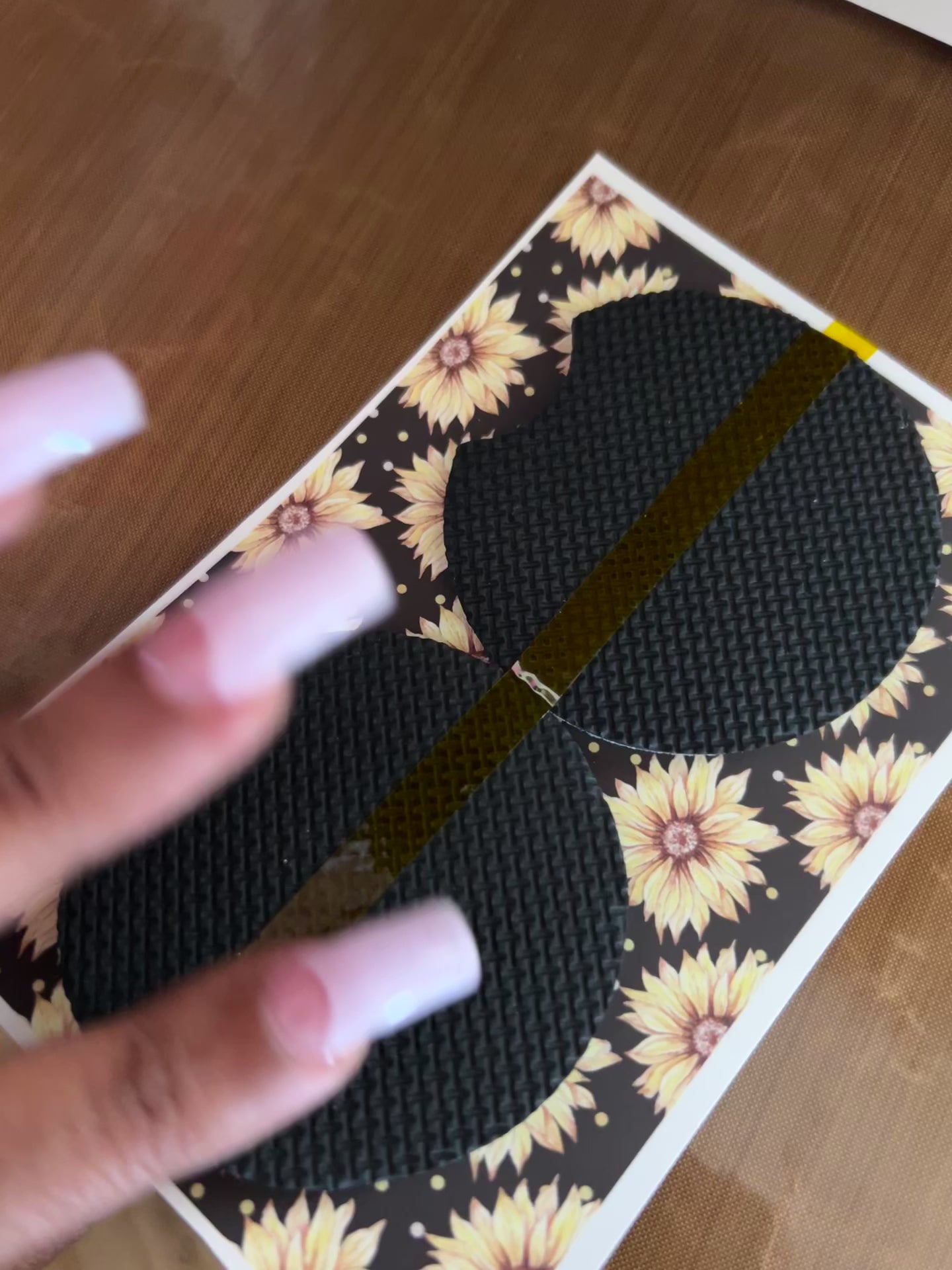 Cutesy Sunflower vibes Car Coasters