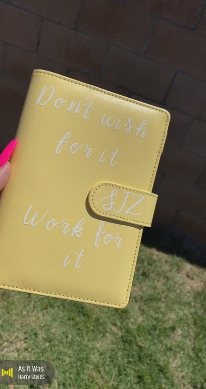 Custom Budget Binder (Regular&Glitter Colors)