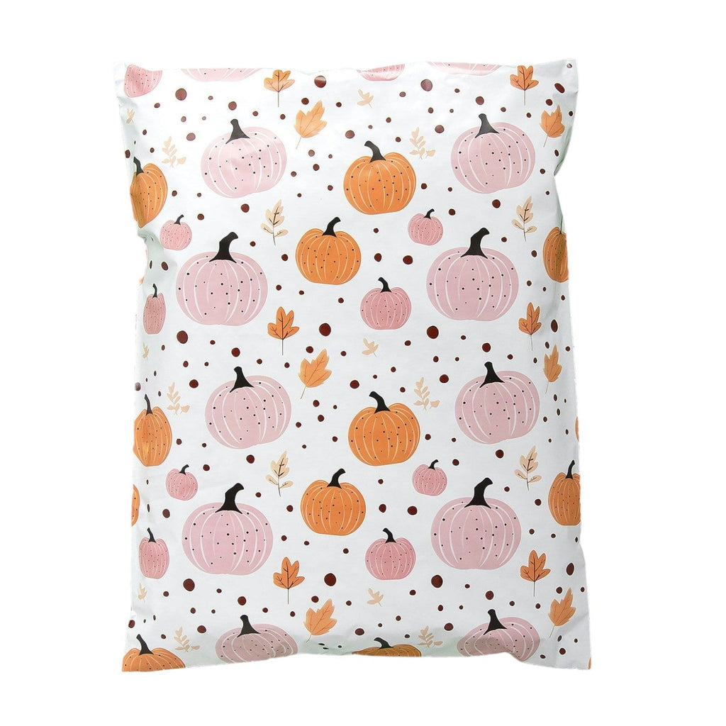 Fall Pumpkin Poly Mailers Size 14.5x19 Halloween Shipping Bags