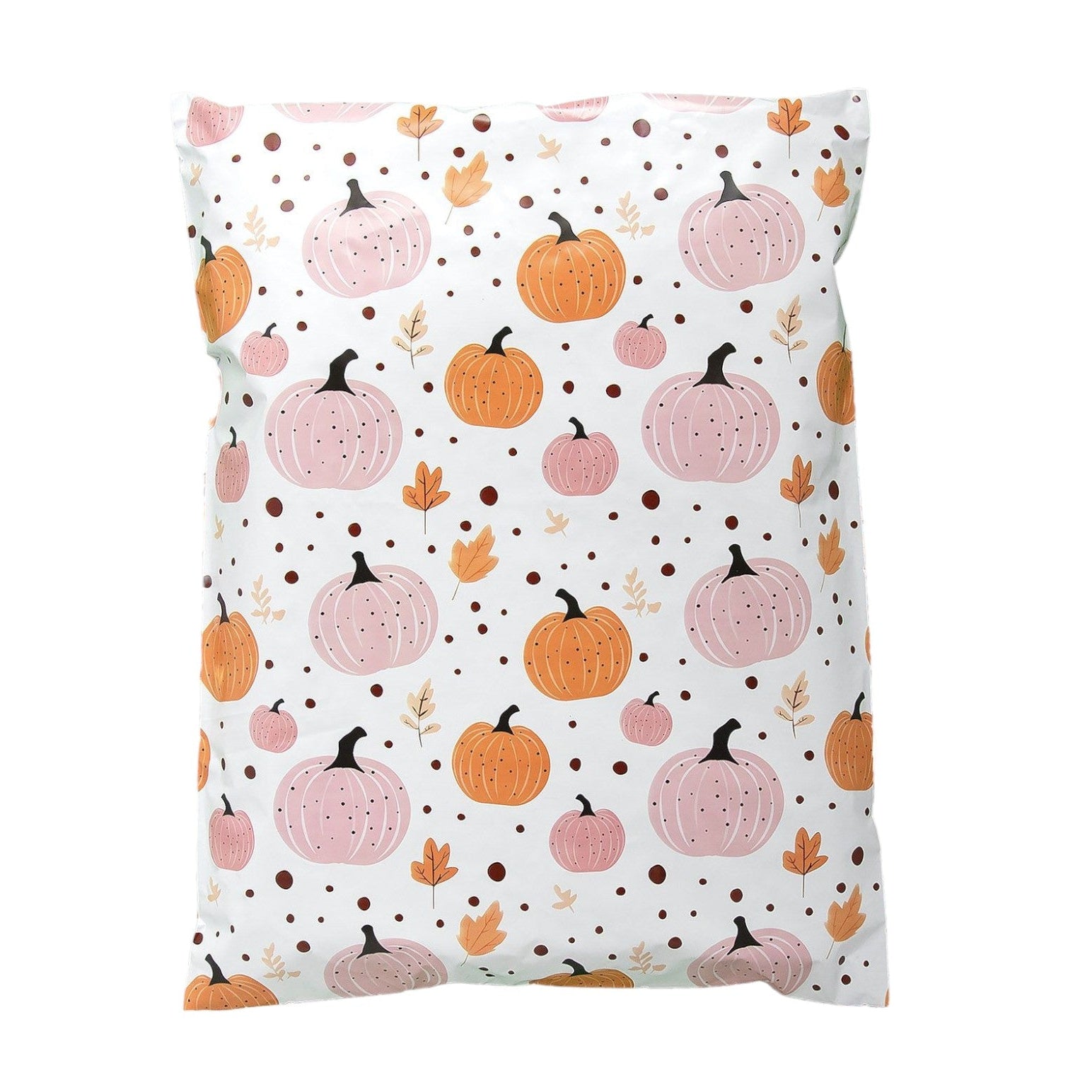 Fall Pumpkin Poly Mailers Size 14.5x19 Halloween Shipping Bags