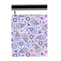 Purple Paisley Poly Mailers Size 10x13 Colorful Shipping Bags