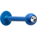 5/16 Clear Gem Blue Acrylic Over Steel Labret Monroe Tragus