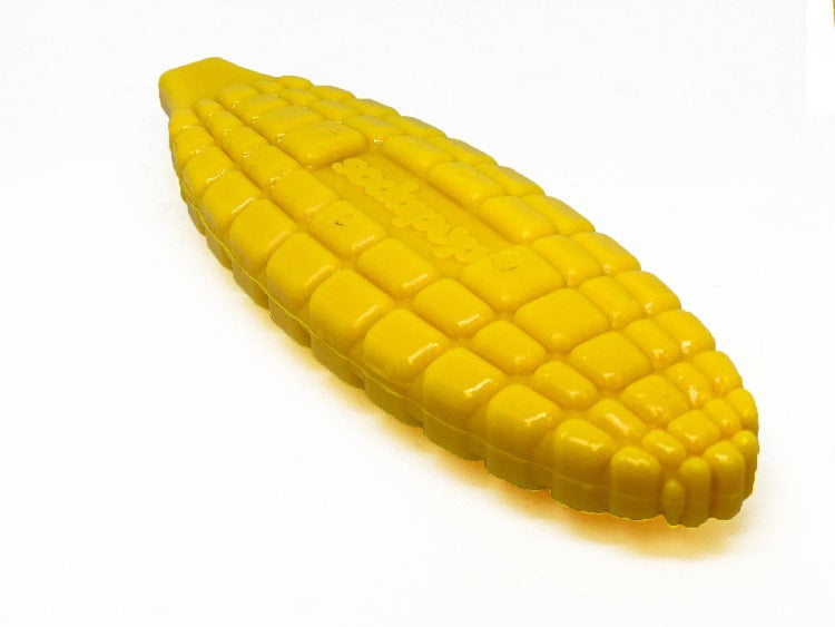 Corn on the Cob Nylon Dog Toy for Aggressive Chewers | USA Made | SodaPup