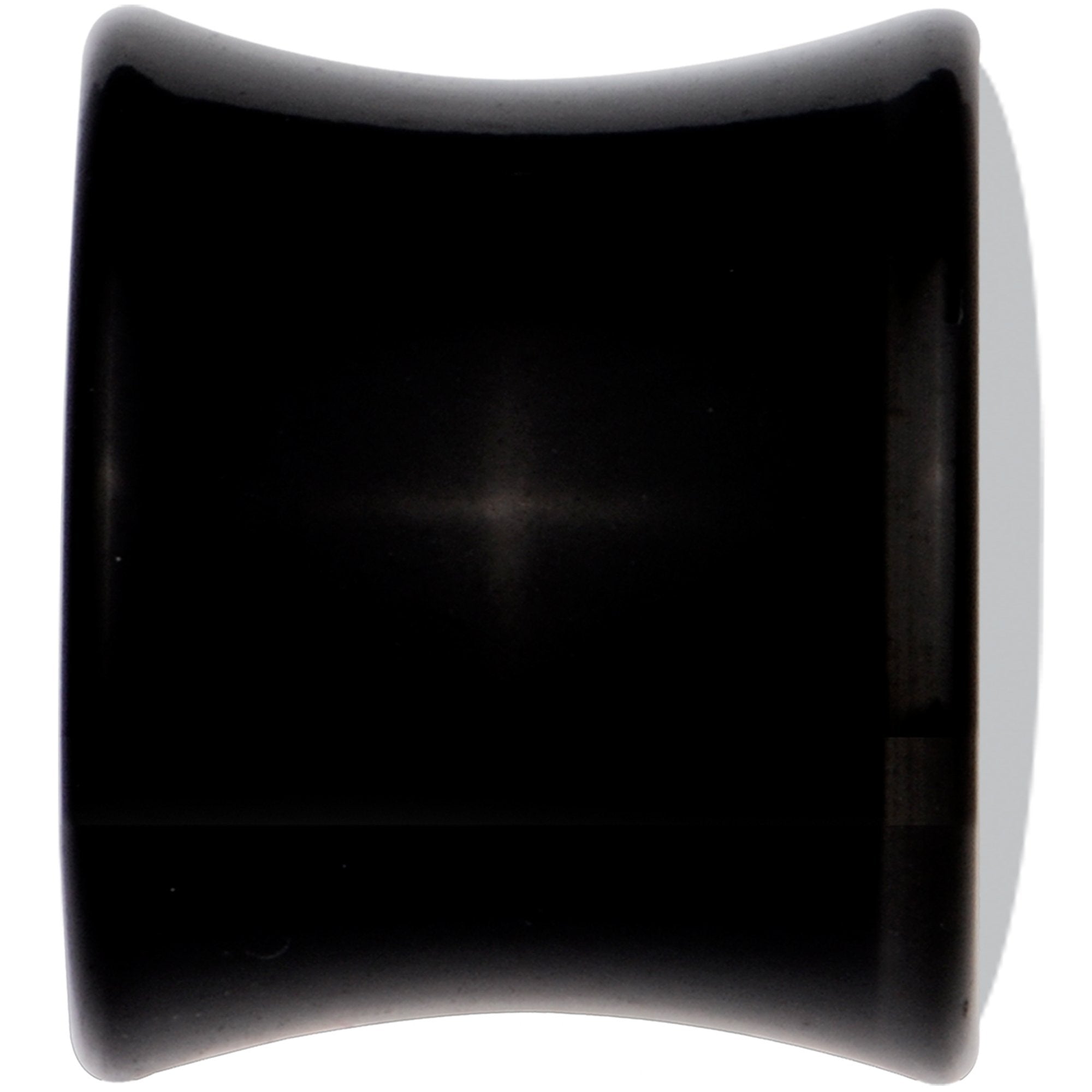 Black Acrylic Green Black Skull Saddle Plug Set 00G